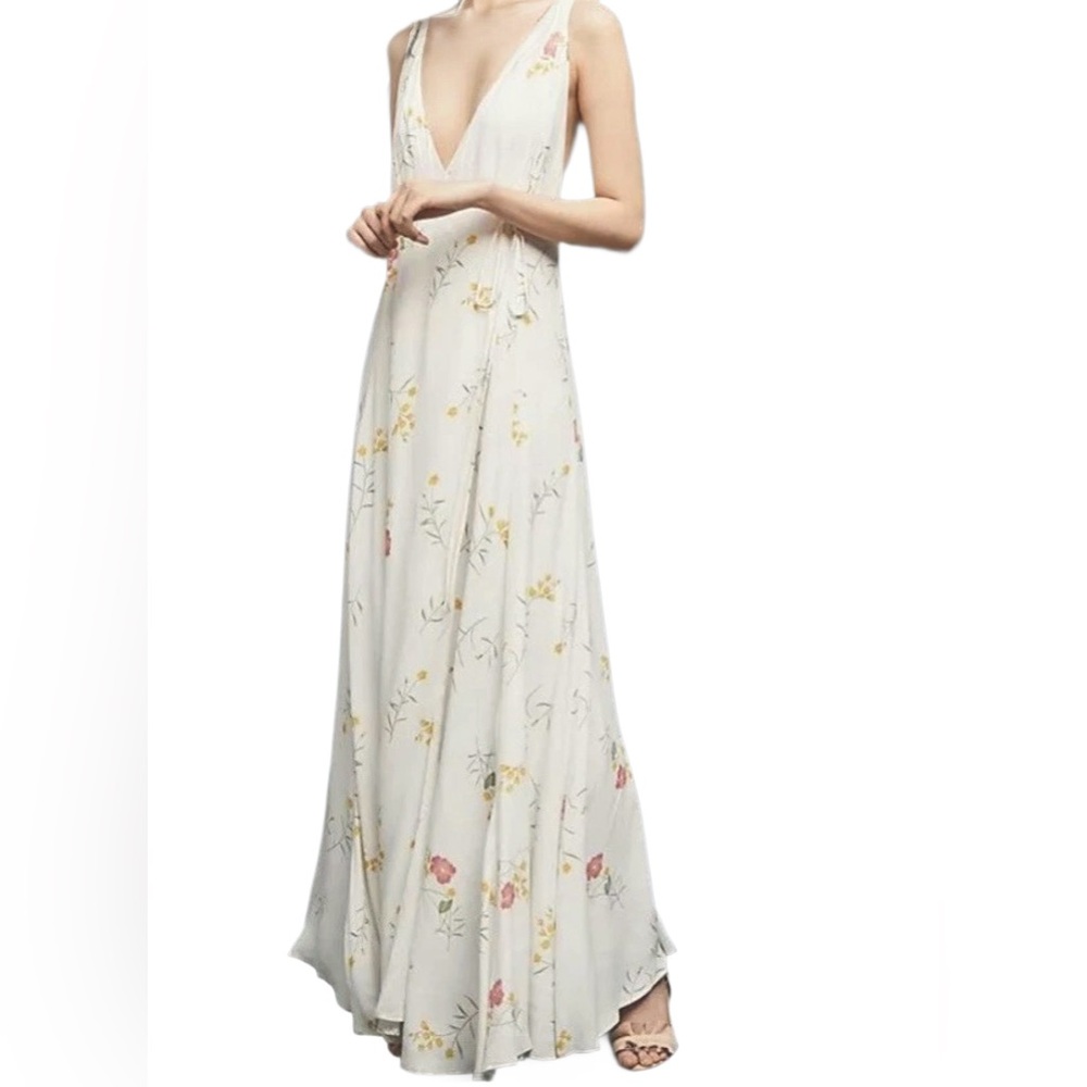NWT Anthropologie “Josephine” Wrapped Maxi Dress by Capulet - Size Large (12/14)